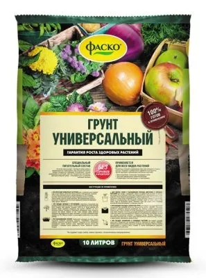 Грунт Универсальный, 10л; Фаско фото в интернет-магазине Флоранж