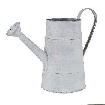 Лейка (металл), 36х12,5хH24см, белый