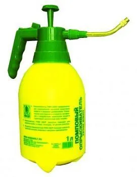 Опрыскиватель помповый с удлиненным наконечником, 1л