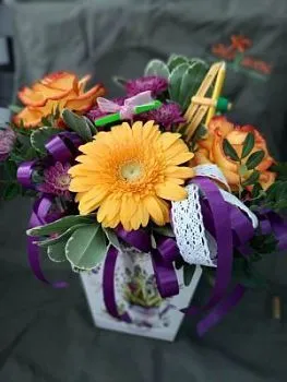 Букет учителю №12