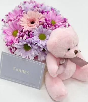 Цветы в коробке игрушка Презент 