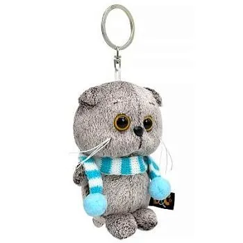 Игрушка Брелок Басик в полосатом шарфе ABB-087