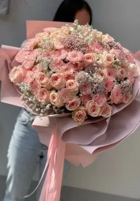 Авторский букет №21 фото в интернет-магазине Флоранж