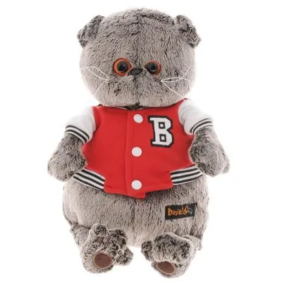 Игрушка Басик в клубной куртке, 22см; Россия фото в интернет-магазине Флоранж