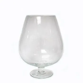 Ваза стеклянная Бренди Фужер, 20х28см, 5л; Россия