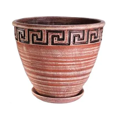 Горшок керамический , коричневый, 35х30см, 17л; Россия фото в интернет-магазине Флоранж