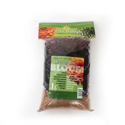 Субстратный компонент Цветущие, 1л фото в интернет-магазине Флоранж