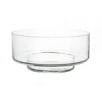 Ваза стеклянная Лола, 24х11см; Россия