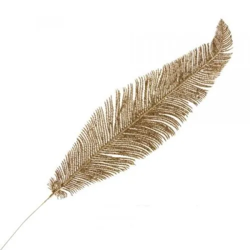 Ветка искусственная Перо, 56см  фото в интернет-магазине Флоранж