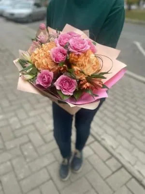 Авторский букет №27 фото в интернет-магазине Флоранж