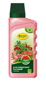Удобрение для комнатных растений, флакон, 285мл; Цветочное Счастье