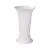 Вазон для цветов пластиковый под срезку, белый, 18,5х31см , 3л; Россия