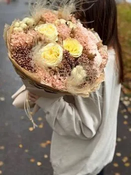 Букет Люблю навеки , состав , цвет букета , подходит 