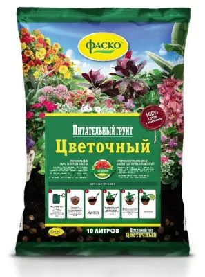 Грунт Цветочный, 10л; Фаско фото в интернет-магазине Флоранж