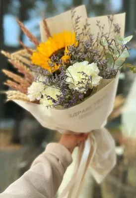 Букет учителю №53 фото в интернет-магазине Флоранж