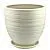 Горшок Модерн бутон 3 28смх28см, 12л, ваниль/Сады Аурики