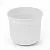 Горшок пластиковый Сканди с дренажной вставкой, белый, 22х22х19,5 см, 5 л; Россия