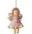 Украшение подвесное Ангел, Н15см, роз.