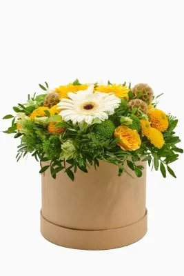 Цветы в коробке Свежесть 