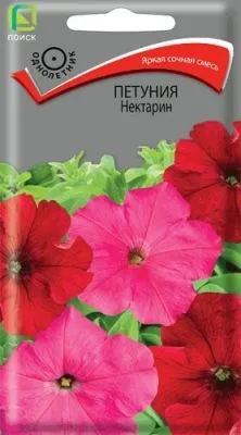 Петуния Нектарин (цветной пакет) 0,1г; Поиск фото в интернет-магазине Флоранж