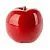 Яблоко (керамика), D12xH13см цветКрасный Арт.4959-12 (кор.)