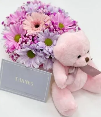 Цветы в коробке игрушка Презент 