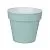 Горшок пластиковый Протея, мятный, 14х14см, 1,4л; Россия