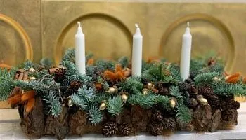 Новый год 2 фото вживую в руках, состав, цветовая гамма 