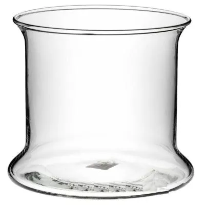 Ваза стеклянная Роми, 15х13см; Россия фото в интернет-магазине Флоранж