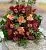 Авторский букет №31 , состав Орхидея Гвоздика, цвет букета Бордовый, подходит Девушке Маме