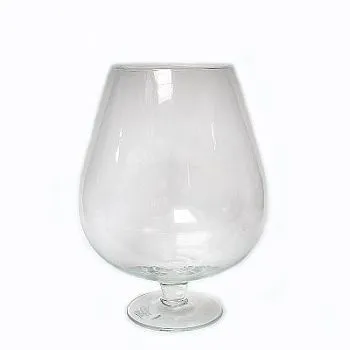 Ваза стеклянная Бренди Фужер, 20х28см, 5л; Россия