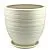 Горшок Модерн бутон 3 28смх28см, 12л, ваниль/Сады Аурики