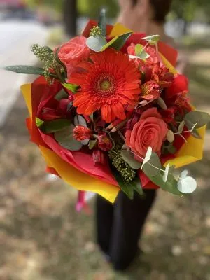 Букет учителю №58 фото в интернет-магазине Флоранж