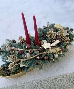 Новый год 10 фото вживую в руках, состав, цветовая гамма 