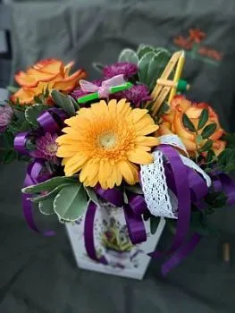 Букет учителю №12