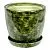 Горшок керамический Кедр зеленый, 20х19см, 3л Россия
