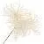Ветка искусственная (пластик), 27см белый