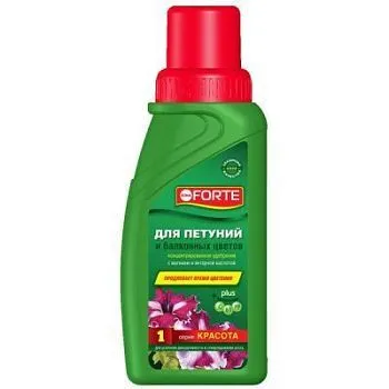 Удобрение для петуний и балконных цветов Красота, флаокн, 250-285мл; Бона Форте