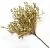 Ветка Туи с глиттером на вставке, H20см, золотой