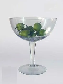 Ваза стеклянная Грильяж для конфет, 15х17см, 0,75л; Россия