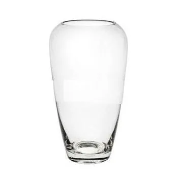 Ваза стеклянная Лотиа-2, 14,8х32см; Россия