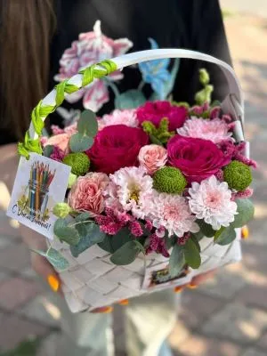 Композиция Школьная пора фото в интернет-магазине Флоранж