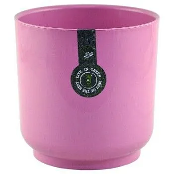 Горшок пластиковый Дельта, в ассортименте, 17см, 3,2л; Россия