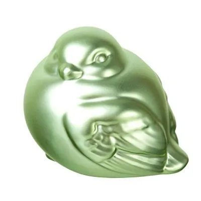 Сувенир Птичка (керамика), 10,0x8см, зеленый фото в интернет-магазине Флоранж