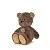 Игрушка м/н Медвежонок с медалькой, 25см, коричневый