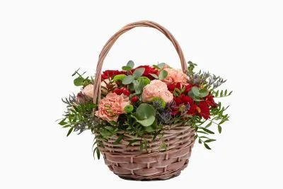 Цветы в корзине Особенный случай 