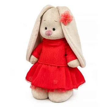 Игрушка Зайка Ми в маково-красном комплекте (малый) StS-676