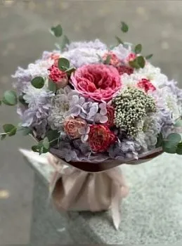 Букет Сама нежность , состав , цвет букета Фиолетовый, подходит 