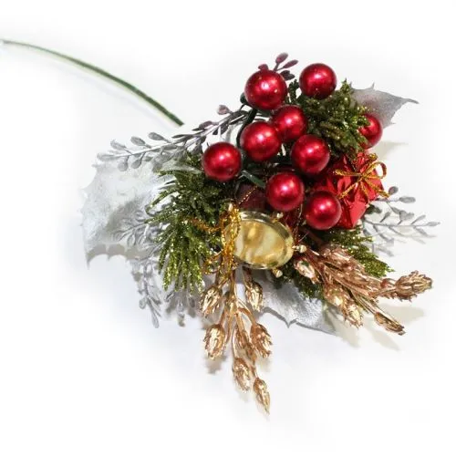 Вставка Новогодняя, 20см фото в интернет-магазине Флоранж