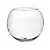 Ваза стеклянная Шаровая, 21,3х18,8см, 4л; Россия